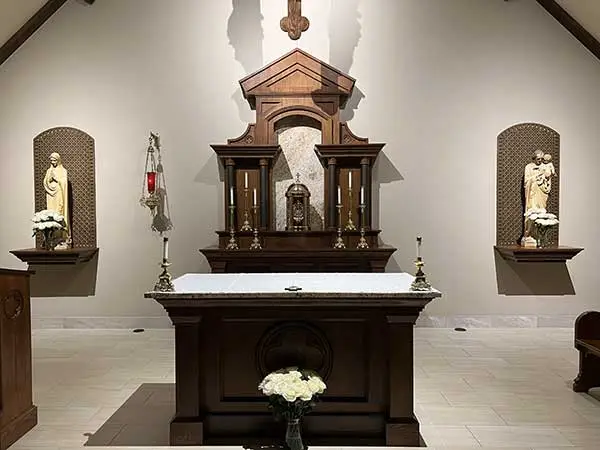 Chapel with Roses